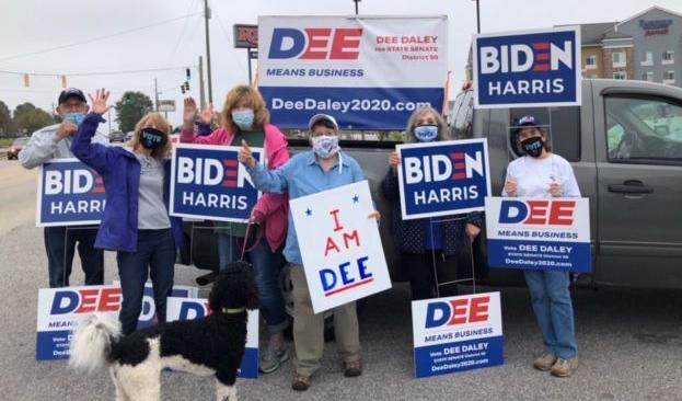 DALEY AT COUNTY DEMOCRATIC MEETING